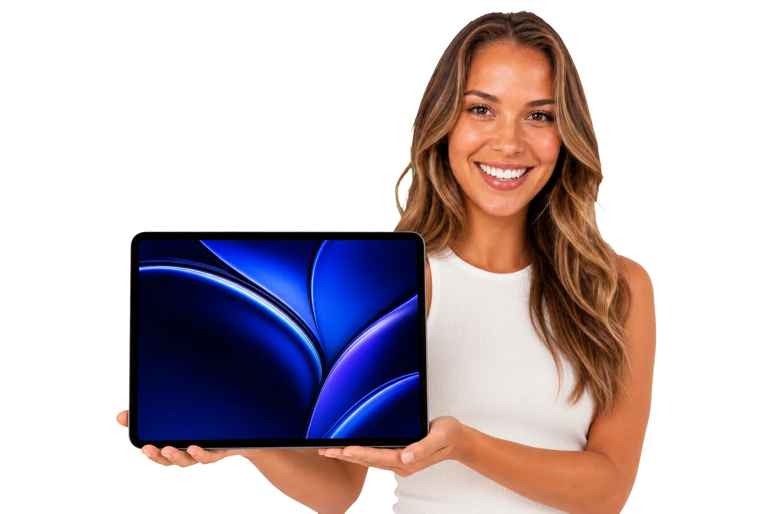 PrizeRun campaign model presenting the current iPad Pro competition prize